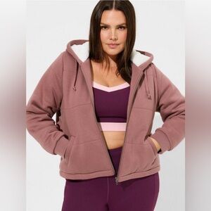 3. Fleece Fur Lined Bomber